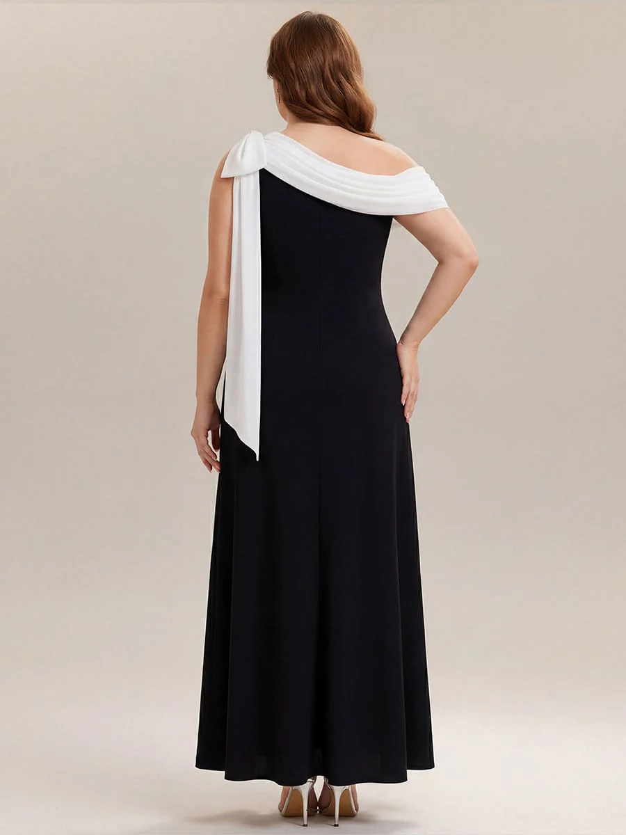 ever NOIR|Bow Knit Sleeveless Dress - Image 43