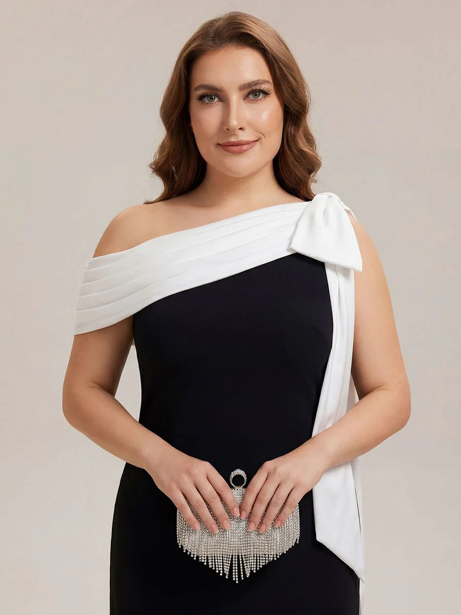 ever NOIR|Bow Knit Sleeveless Dress - Image 46