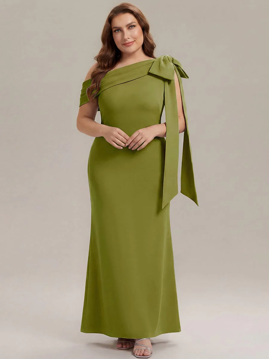 ever NOIR|Bow Knit Sleeveless Dress - Image 85