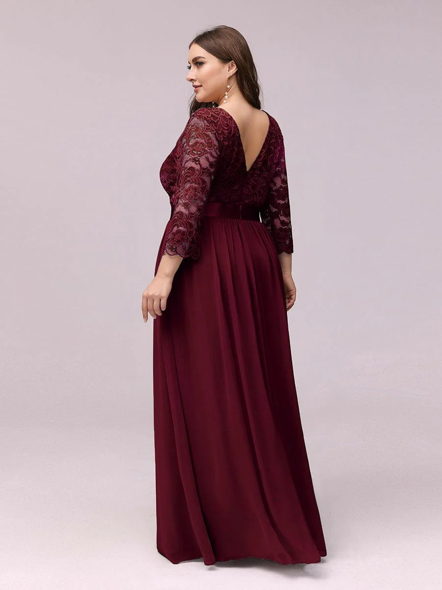Burgundy Bridesmaid Dresses - Image 19