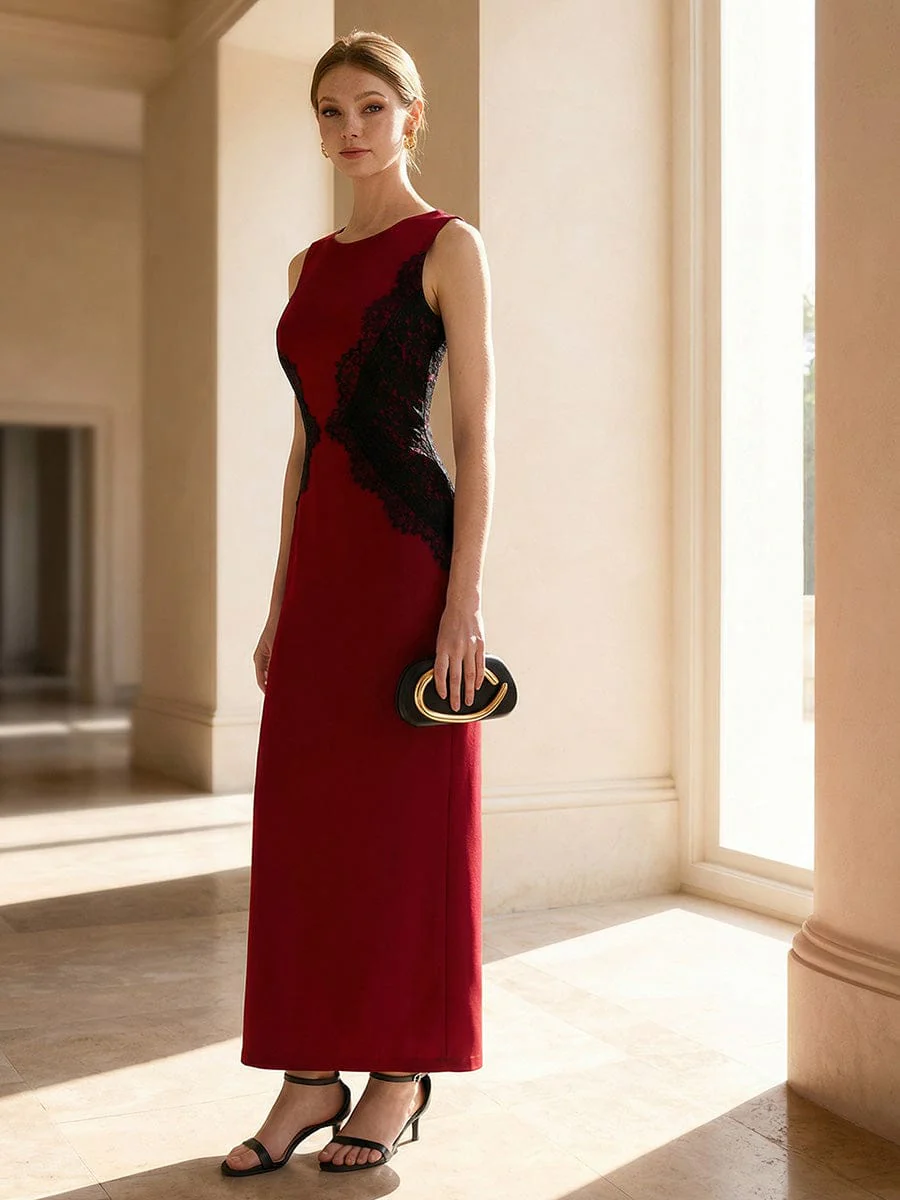 ever IVORY|Cut-Out Detail Knit Sleeveless Dress - Image 12