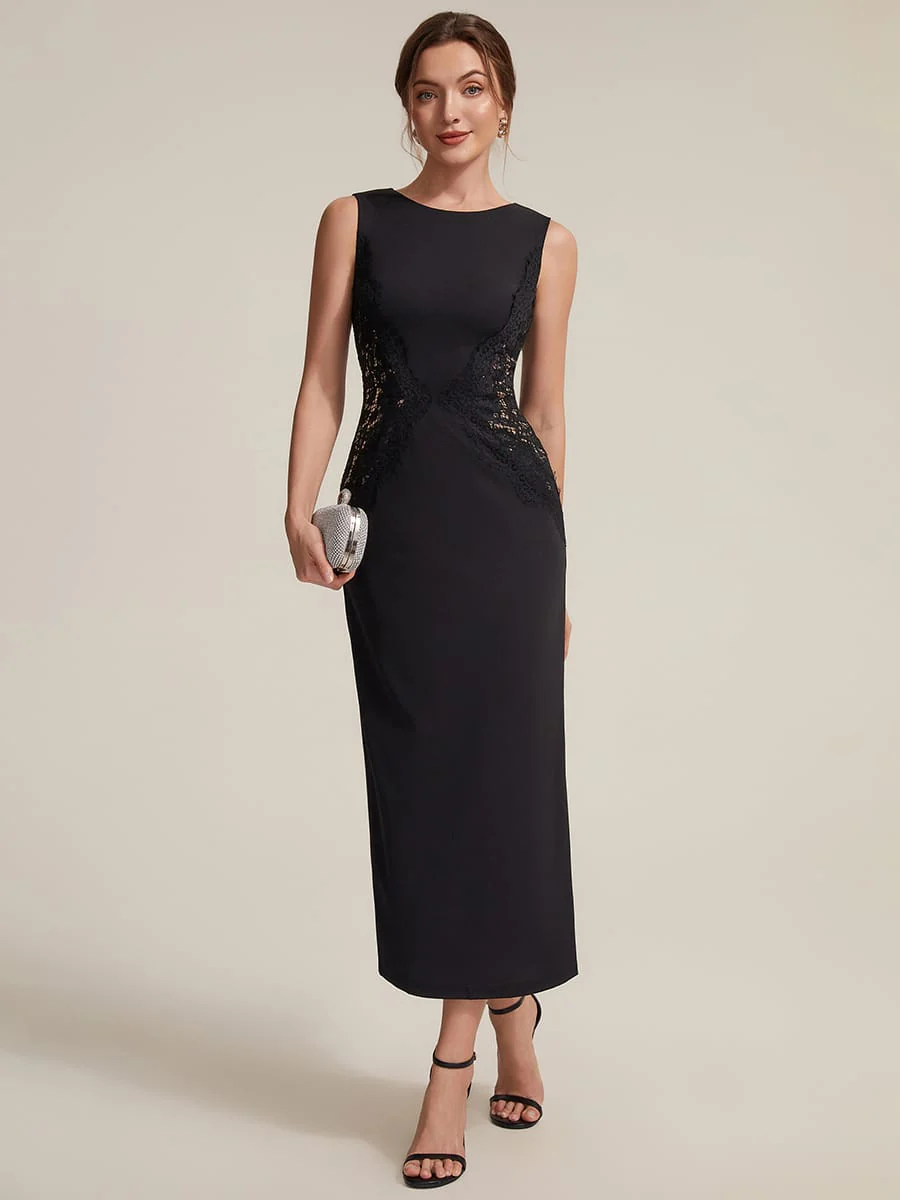 ever IVORY|Cut-Out Detail Knit Sleeveless Dress - Image 26