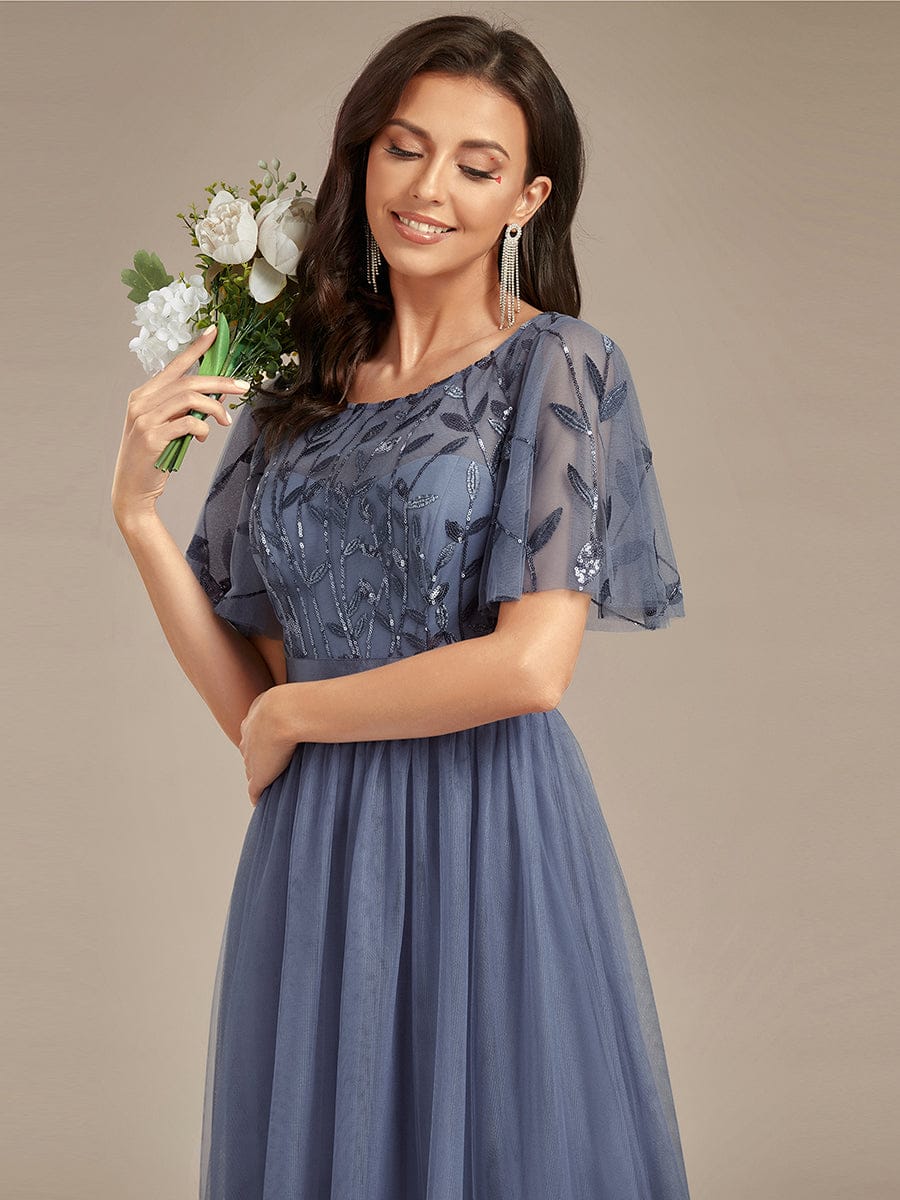 Top Picks Dusty Blue Bridesmaid Gowns - Image 121