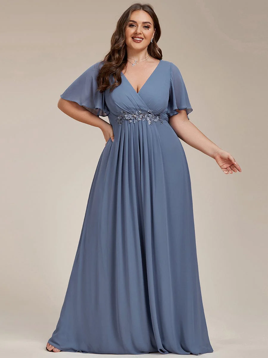 Top Picks Dusty Blue Bridesmaid Gowns - Image 136