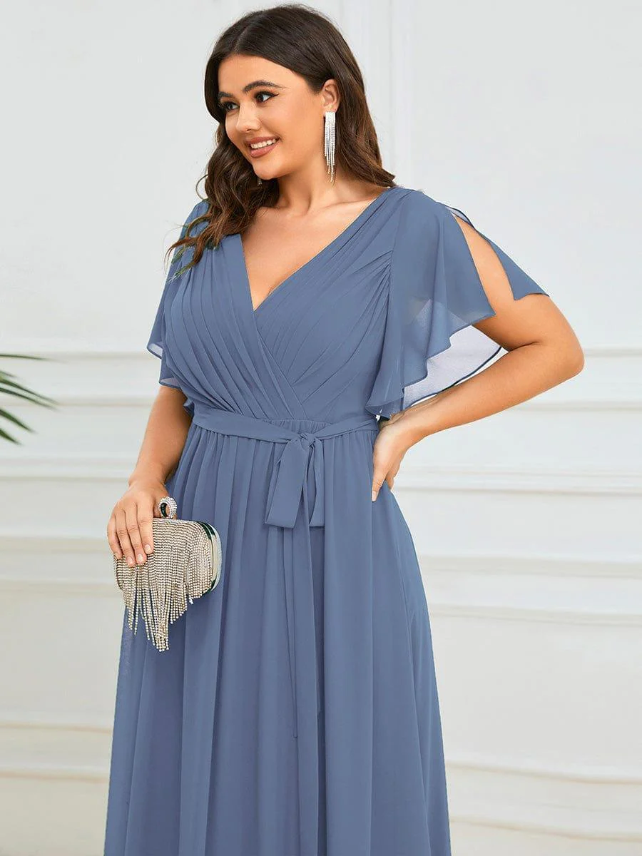 Top Picks Dusty Blue Bridesmaid Gowns - Image 32