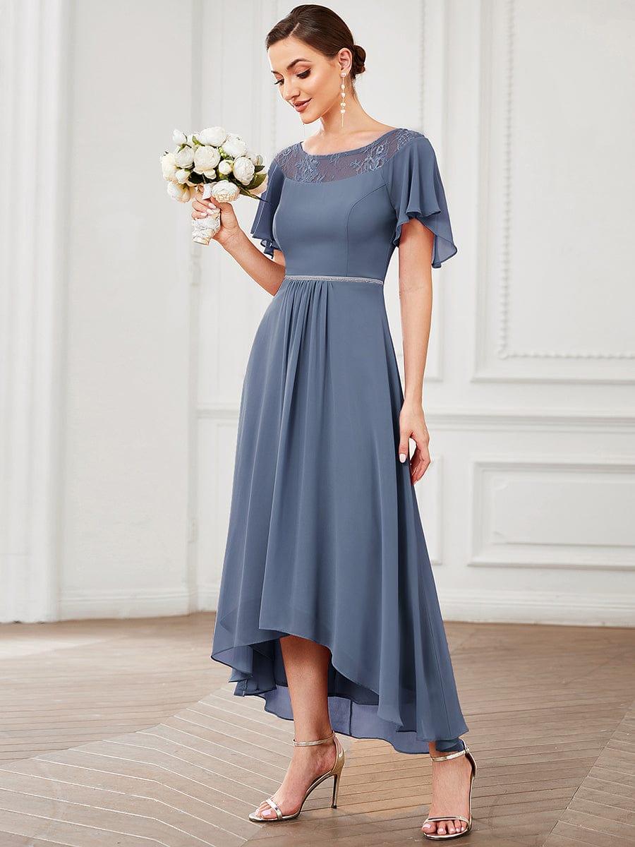 Dusty Blue Concert Dresses - Image 37