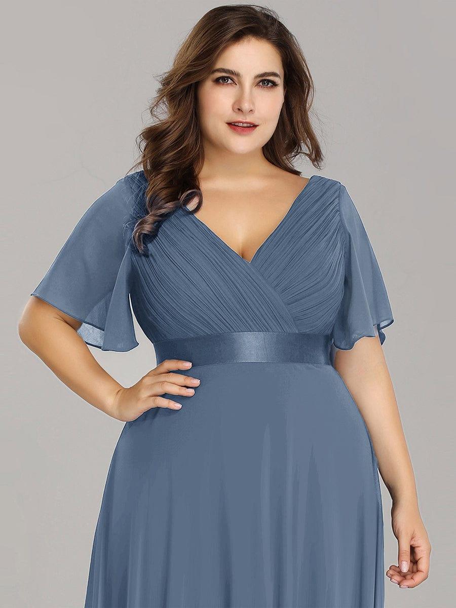 Dusty Blue Concert Dresses - Image 8