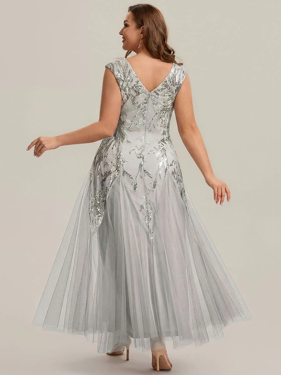 ever FREYA|Embroidered Sequin Cap Sleeve Dress - Image 162