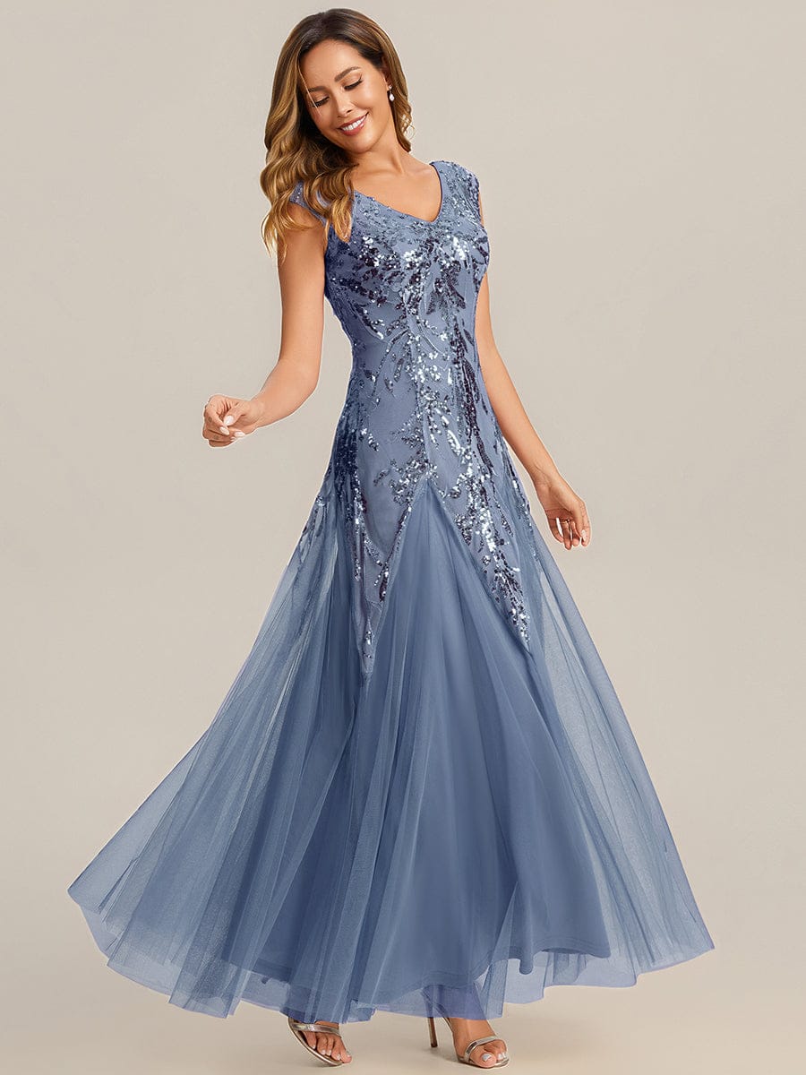 ever FREYA|Embroidered Sequin Cap Sleeve Dress - Image 86