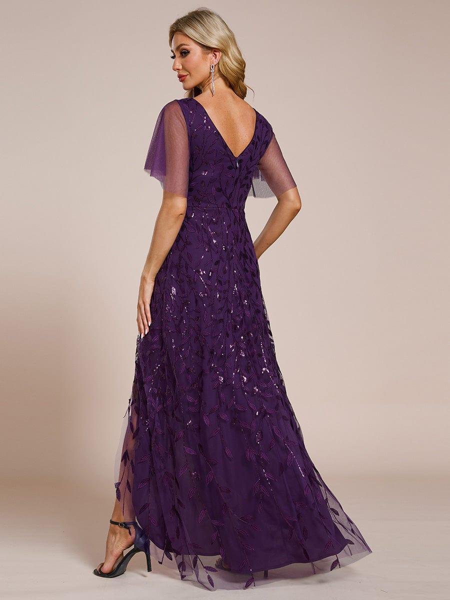 ever ALIX|V-Neck Sequined Mother of The Bride Dresses - Image 74