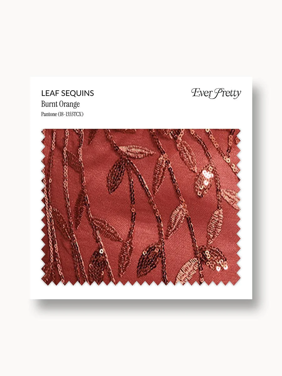 Ever-Pretty Leaf Sequin Swatch - Image 9