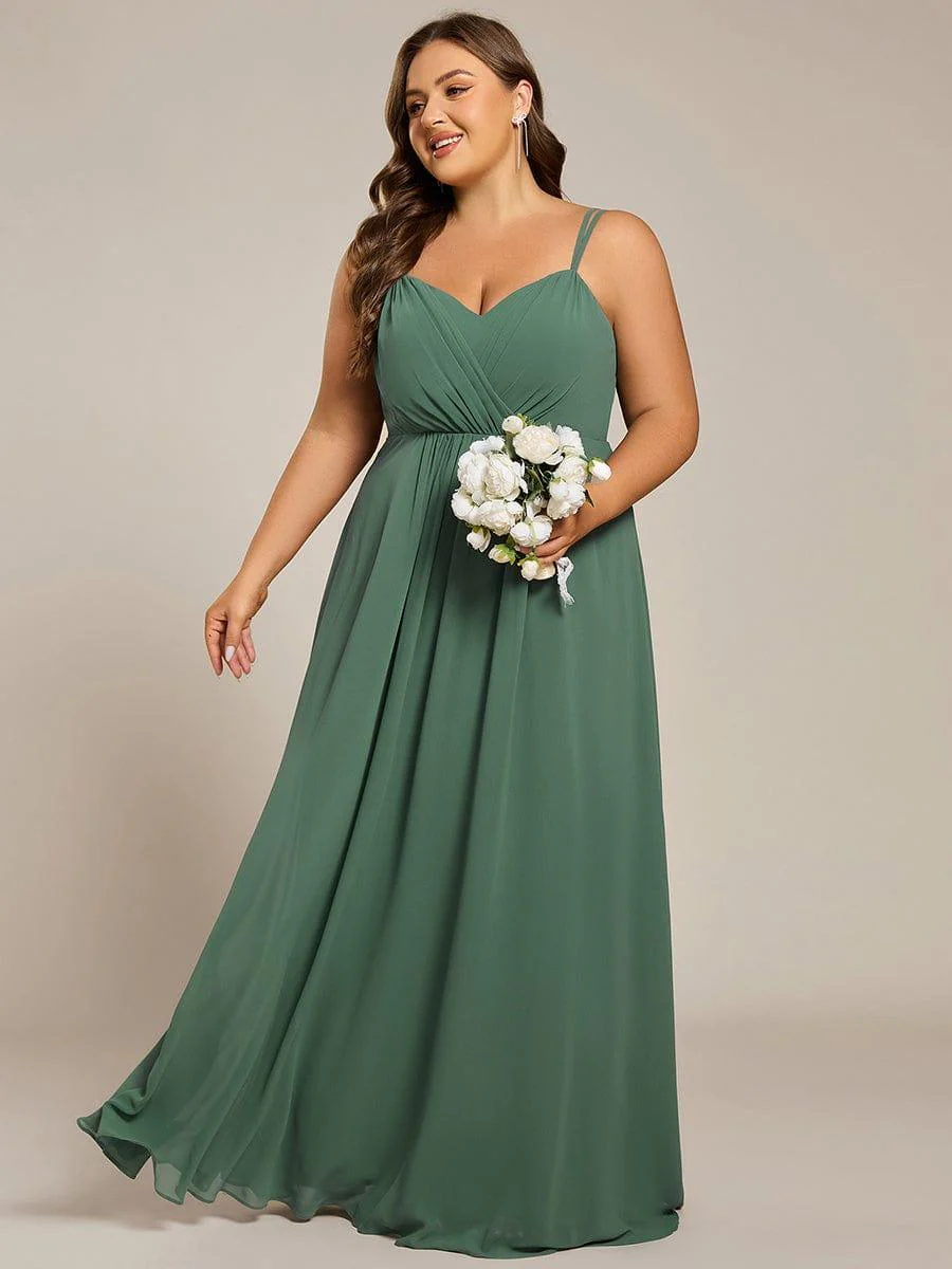 ever RUBY|Multiway Chiffon and Lace Open Back Bridesmaid Dress with Spaghetti Straps - Image 87