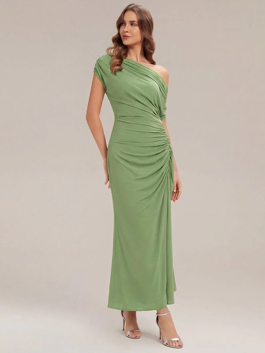 High Stretch Drop Shoulder Sleeve Dress - Image 9