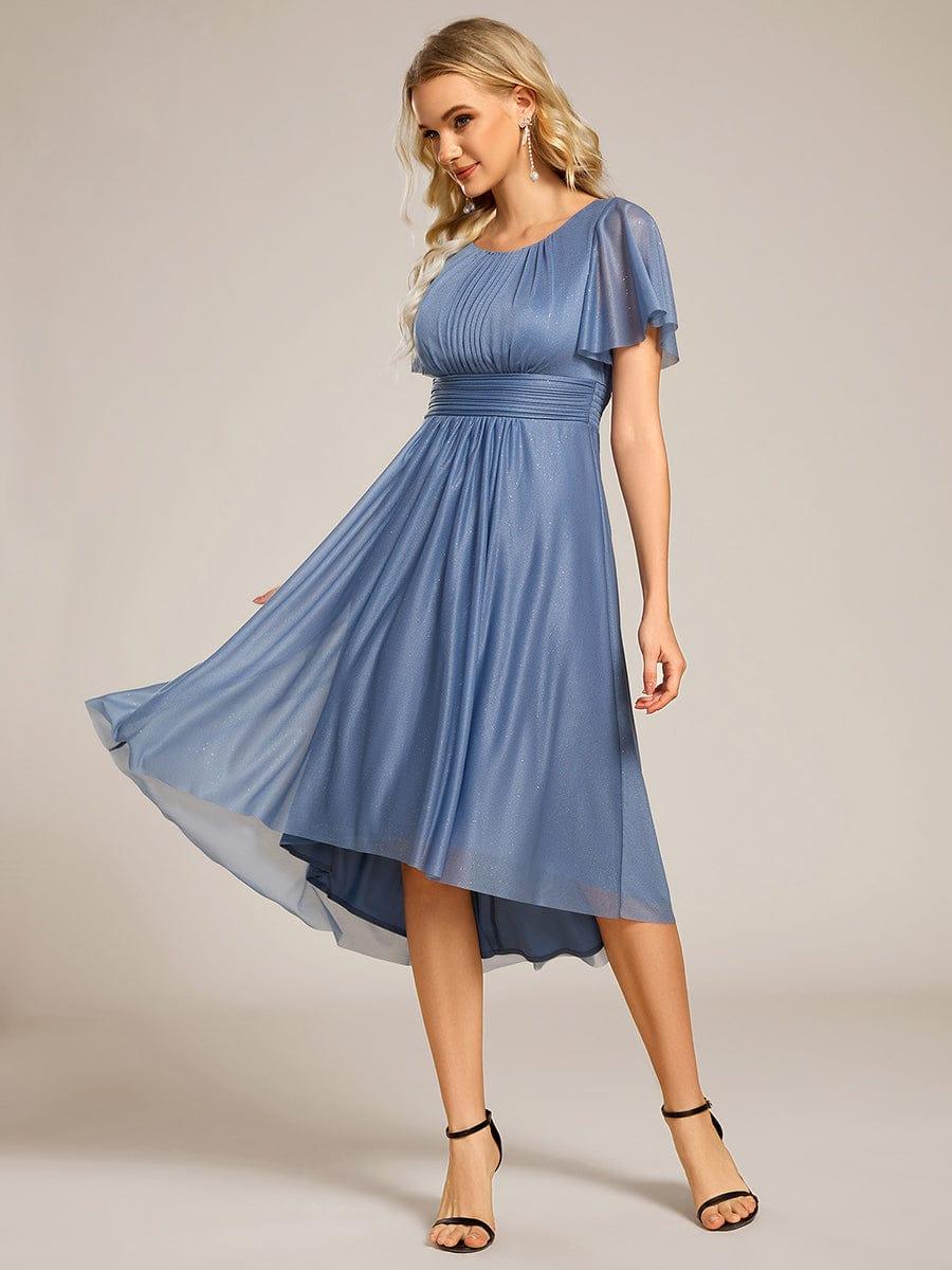 ever CLARYN|Glitter Round Neck Midi Evening Dress - Image 27