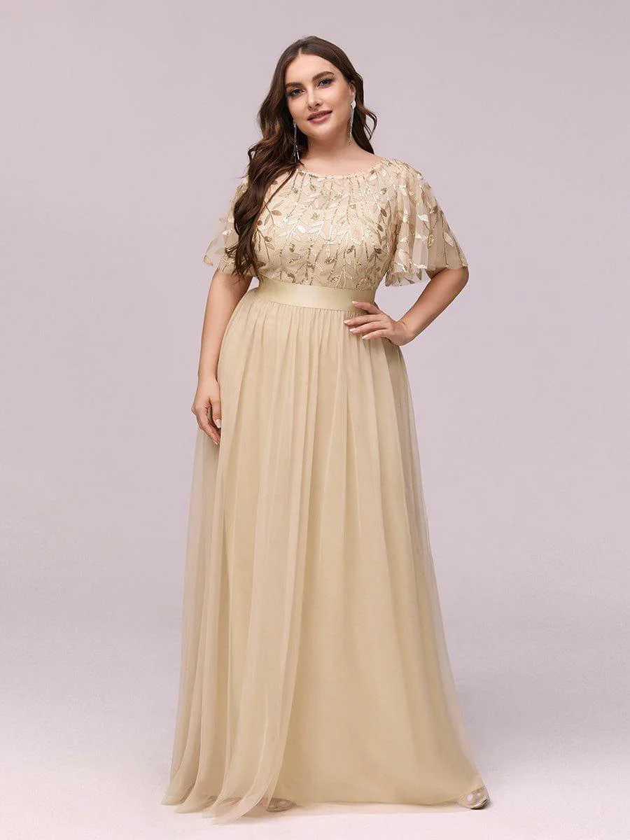 Gold Bridesmaid Dresses - Image 13