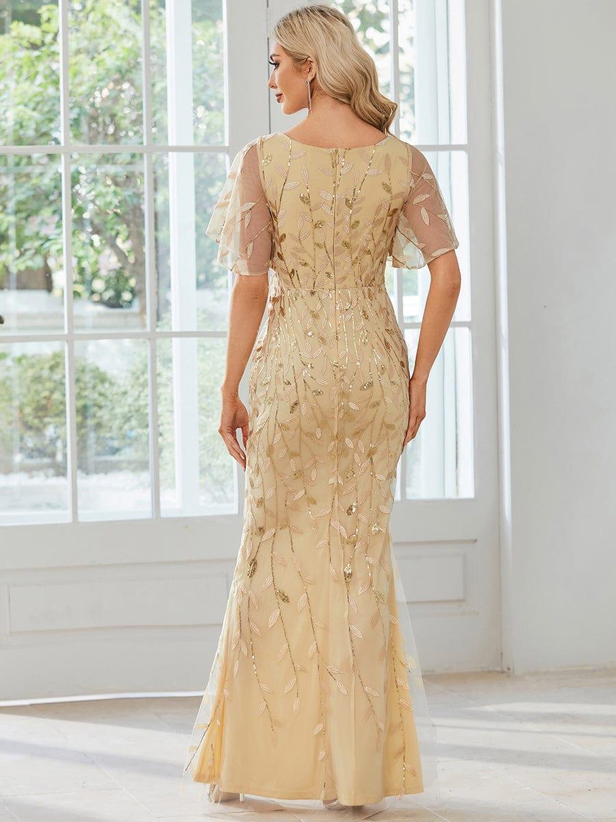 Gold Bridesmaid Dresses - Image 3