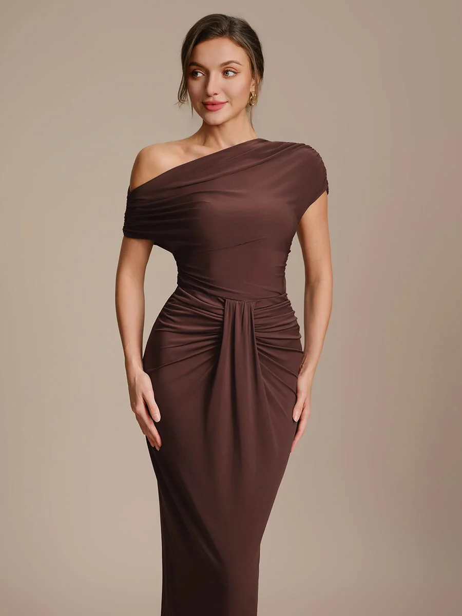 Knit Bodycon Midi Length Skirt - Image 21