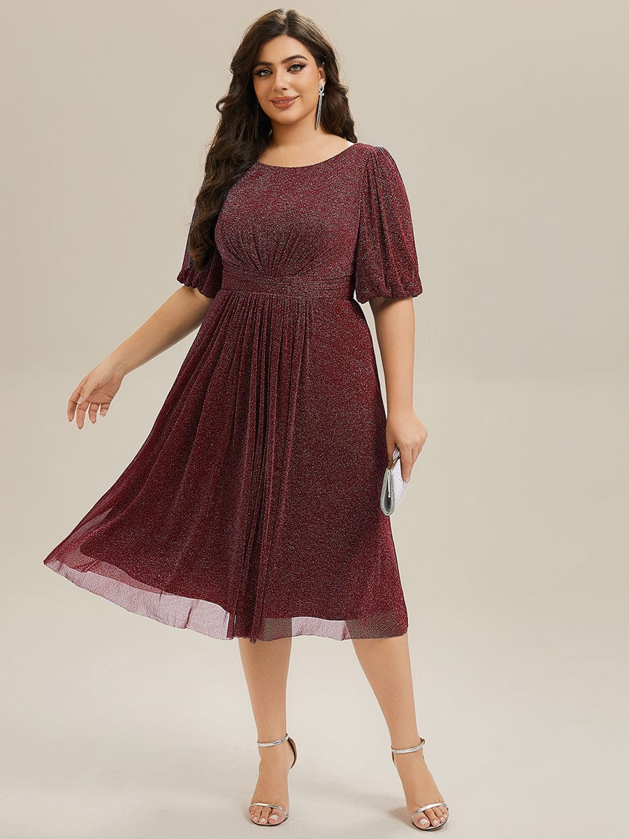 ever MARIS|Knit Half Sleeve Wedding Guest Dress - Image 26