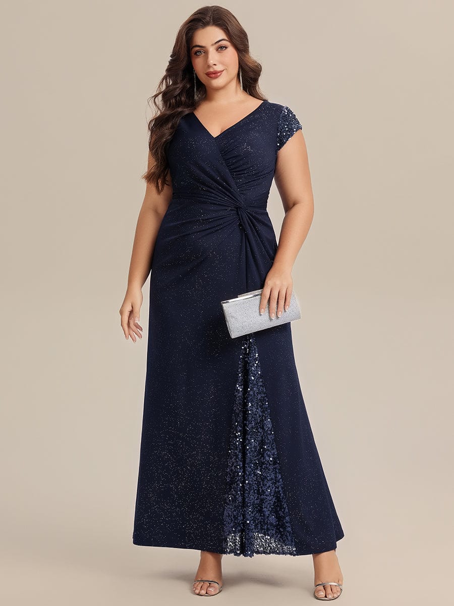 ever KAIA|Knotted Knit Cap Sleeve Dress - Image 18