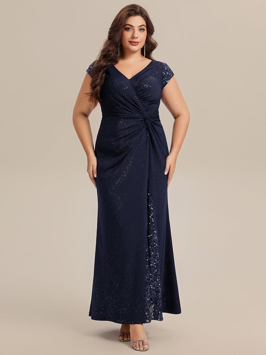 ever KAIA|Knotted Knit Cap Sleeve Dress - Image 22