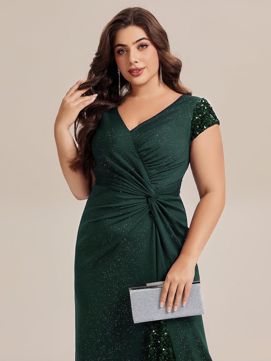 ever KAIA|Knotted Knit Cap Sleeve Dress - Image 46