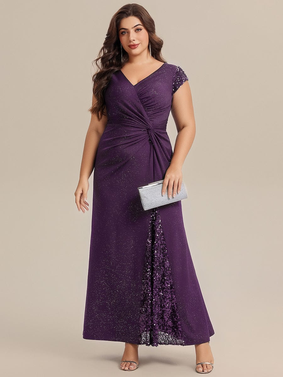 ever KAIA|Knotted Knit Cap Sleeve Dress - Image 52