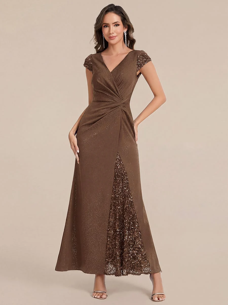 ever KAIA|Knotted Knit Cap Sleeve Dress - Image 94