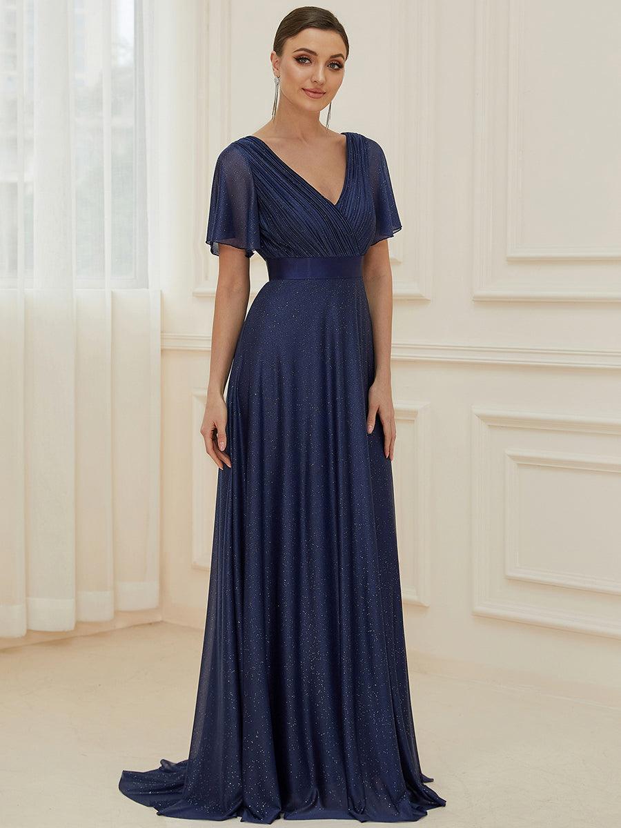 Navy Blue Concert Dresses - Image 42