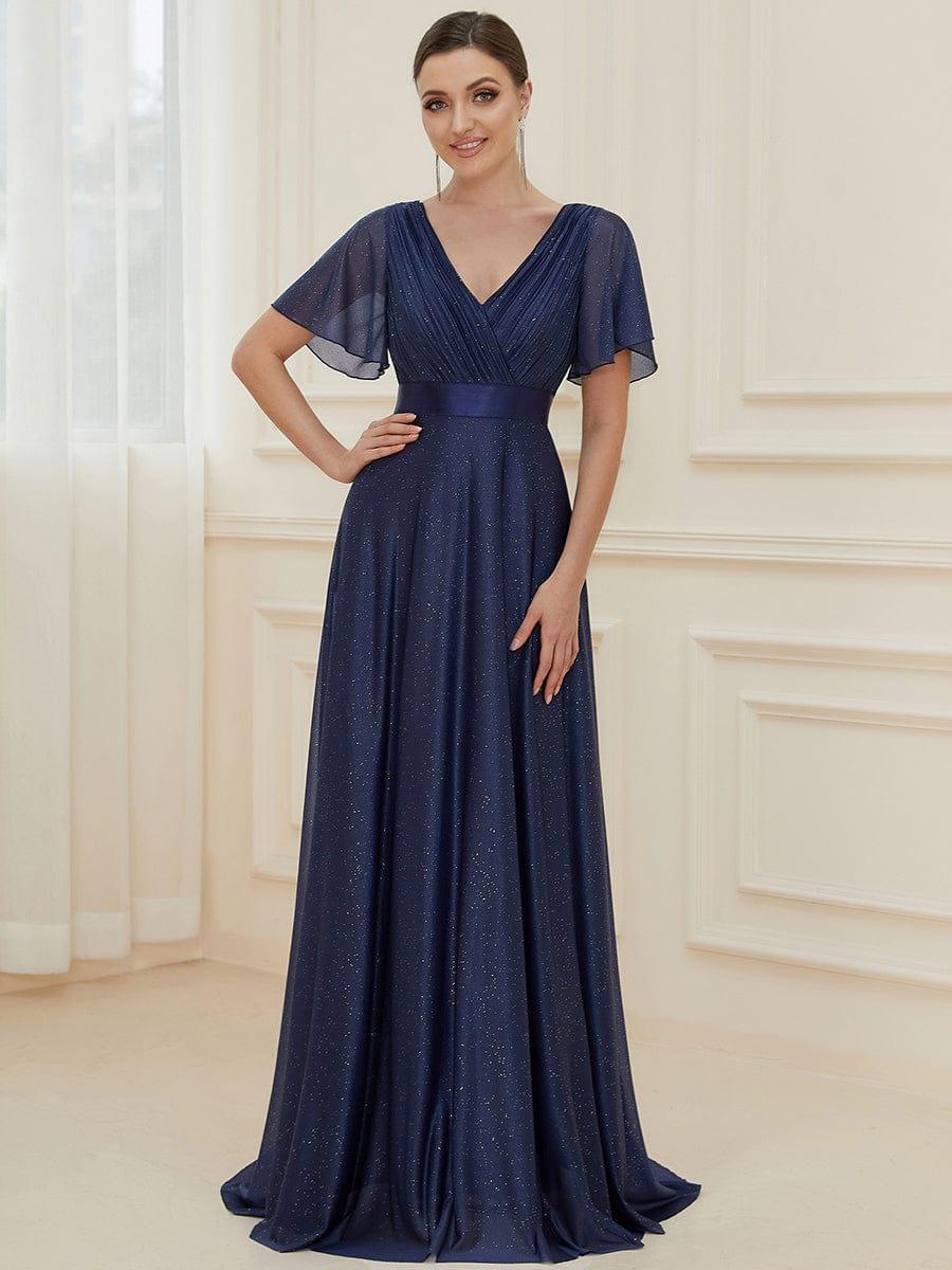 Navy Blue Concert Dresses - Image 45