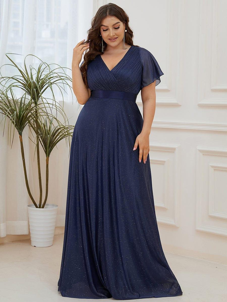 Navy Blue Concert Dresses - Image 48