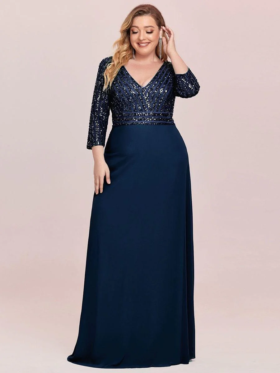 Navy Blue Concert Dresses - Image 69