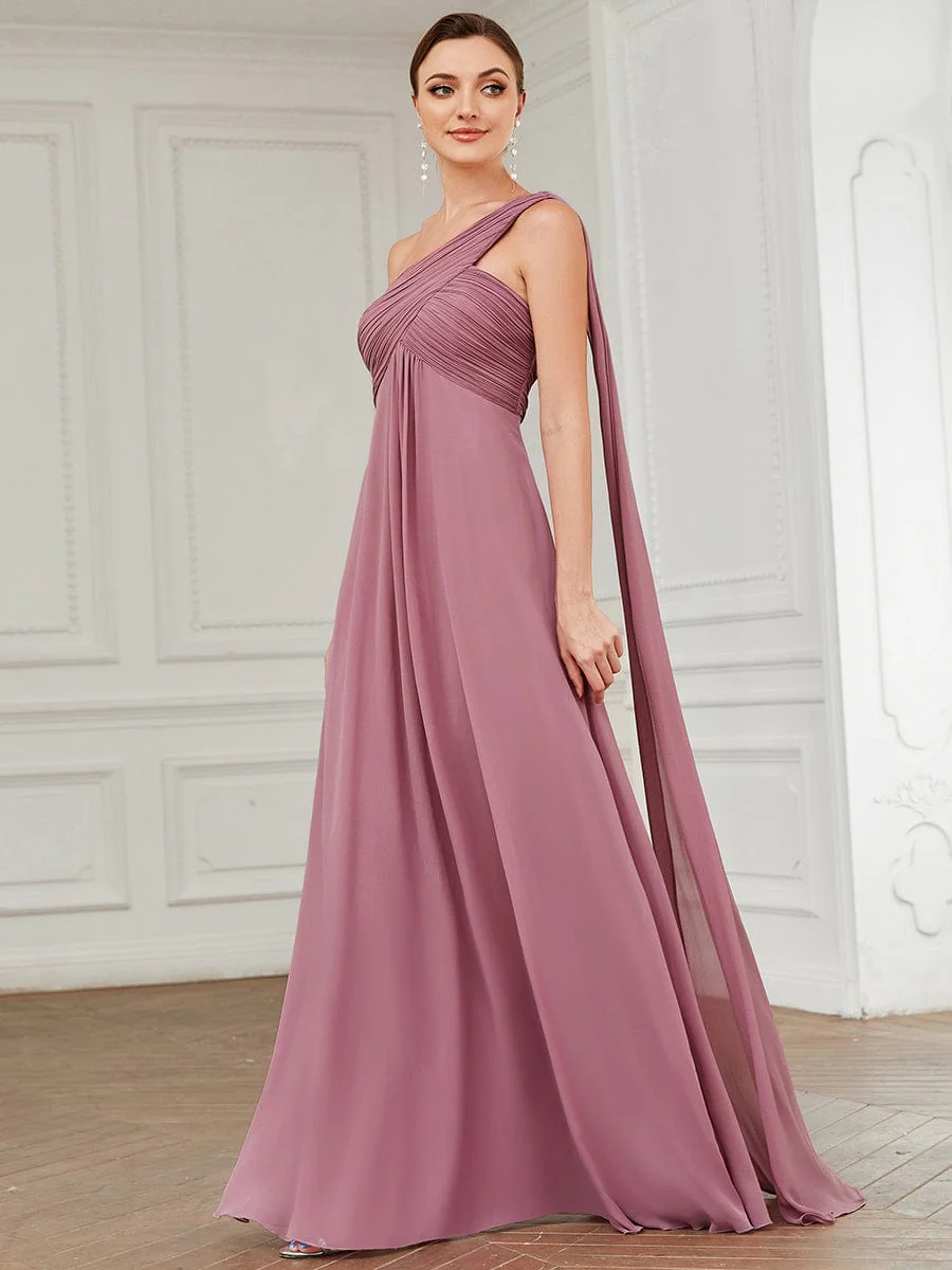 ever ANAYA|One Shoulder Maxi Bridesmaid Dresses - Image 58