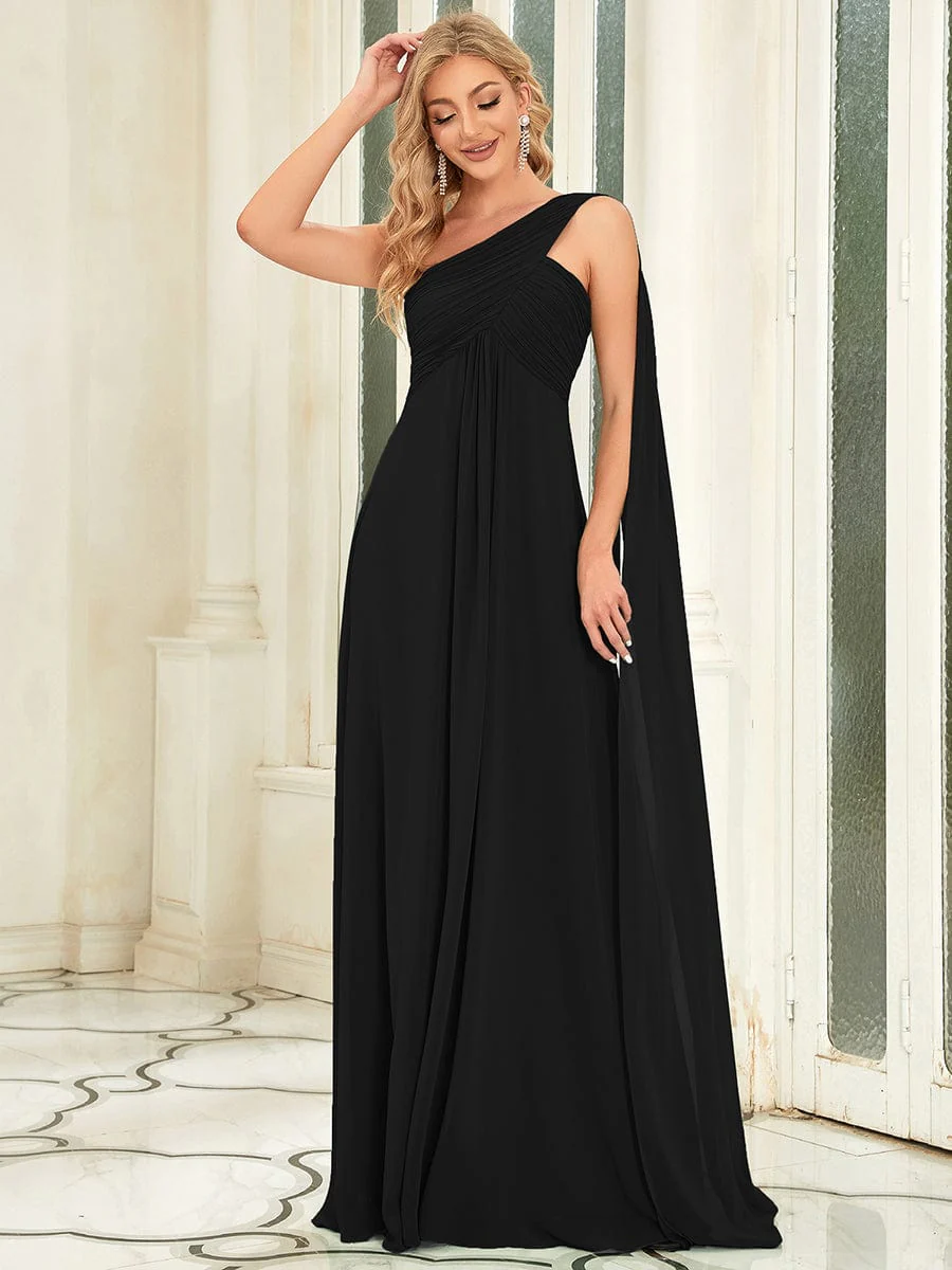 ever ANAYA|One Shoulder Maxi Bridesmaid Dresses - Image 9