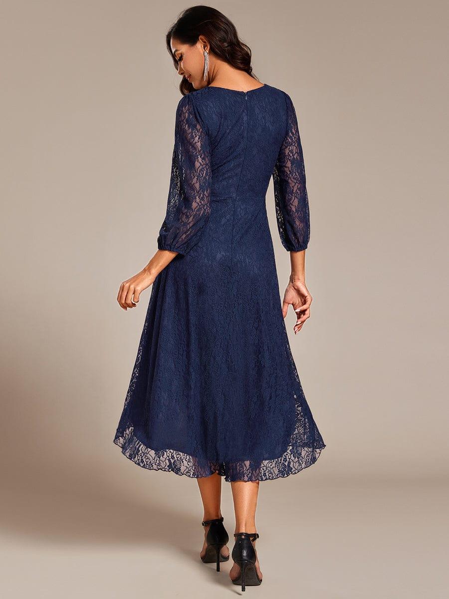 ever CAMILLE|Romantic High-Low Lace Wedding Guest Dress(Final Sale) - Image 22