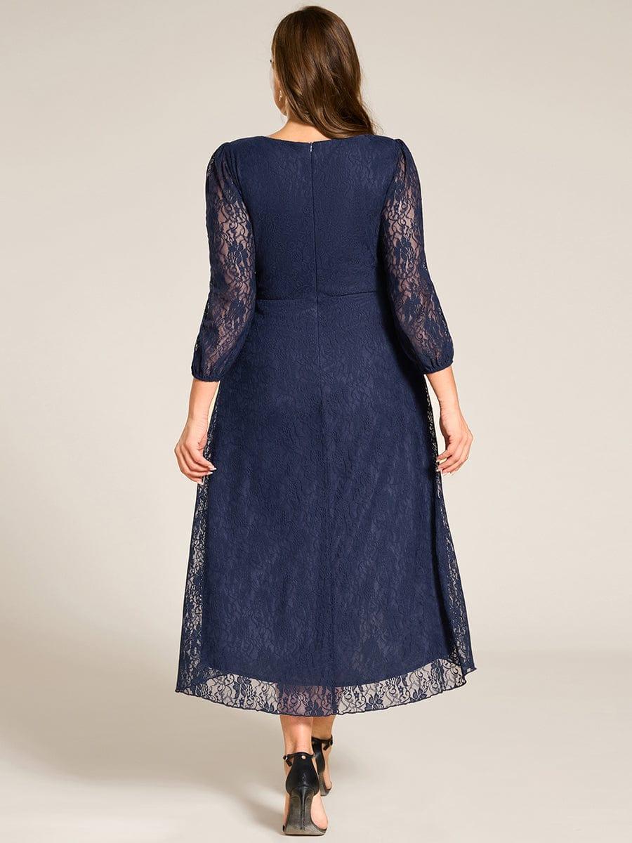ever CAMILLE|Romantic High-Low Lace Wedding Guest Dress(Final Sale) - Image 27