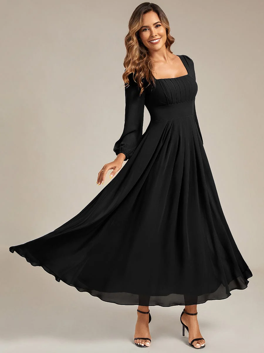 ever LYDIA|Chiffon Lantern Sleeve Maxi Dress - Image 11
