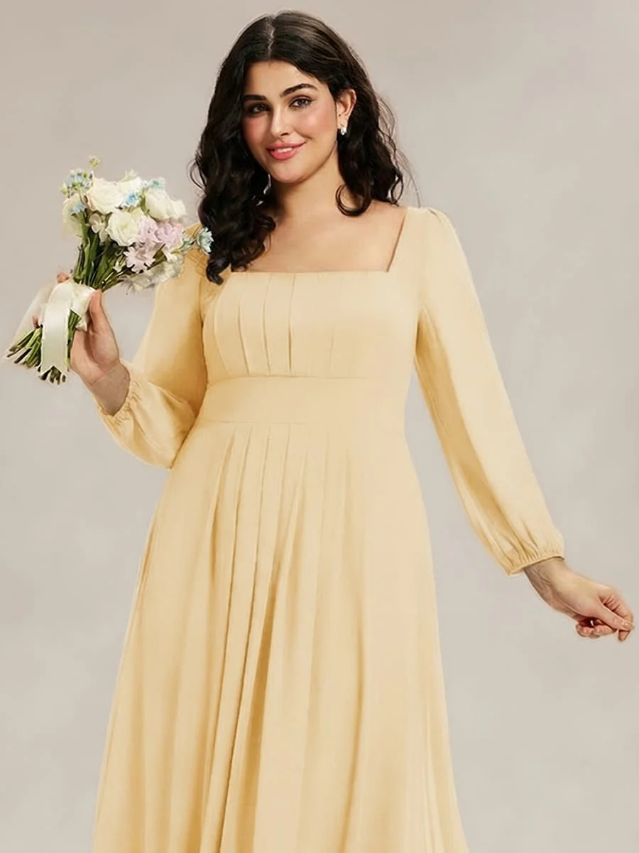 ever LYDIA|Chiffon Lantern Sleeve Maxi Dress - Image 121