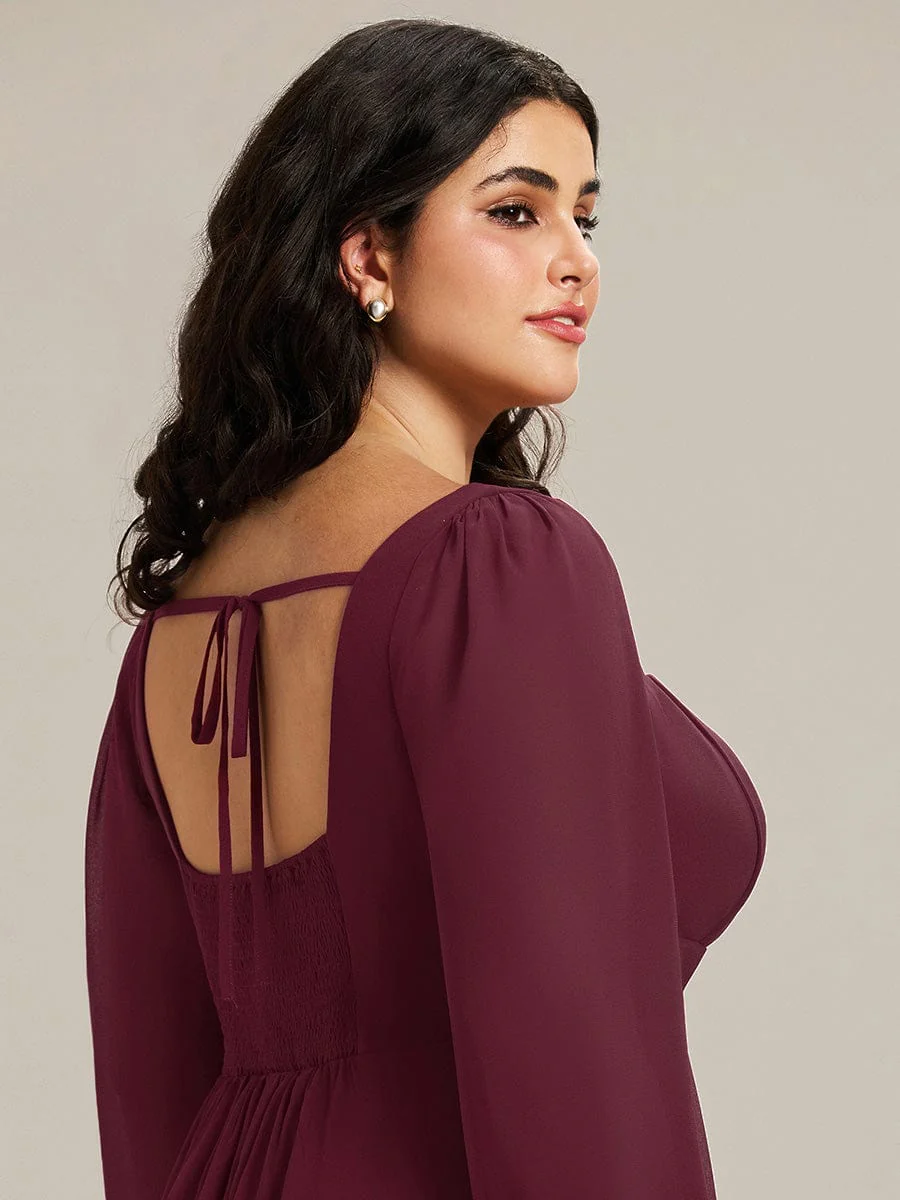 ever LYDIA|Chiffon Lantern Sleeve Maxi Dress - Image 18