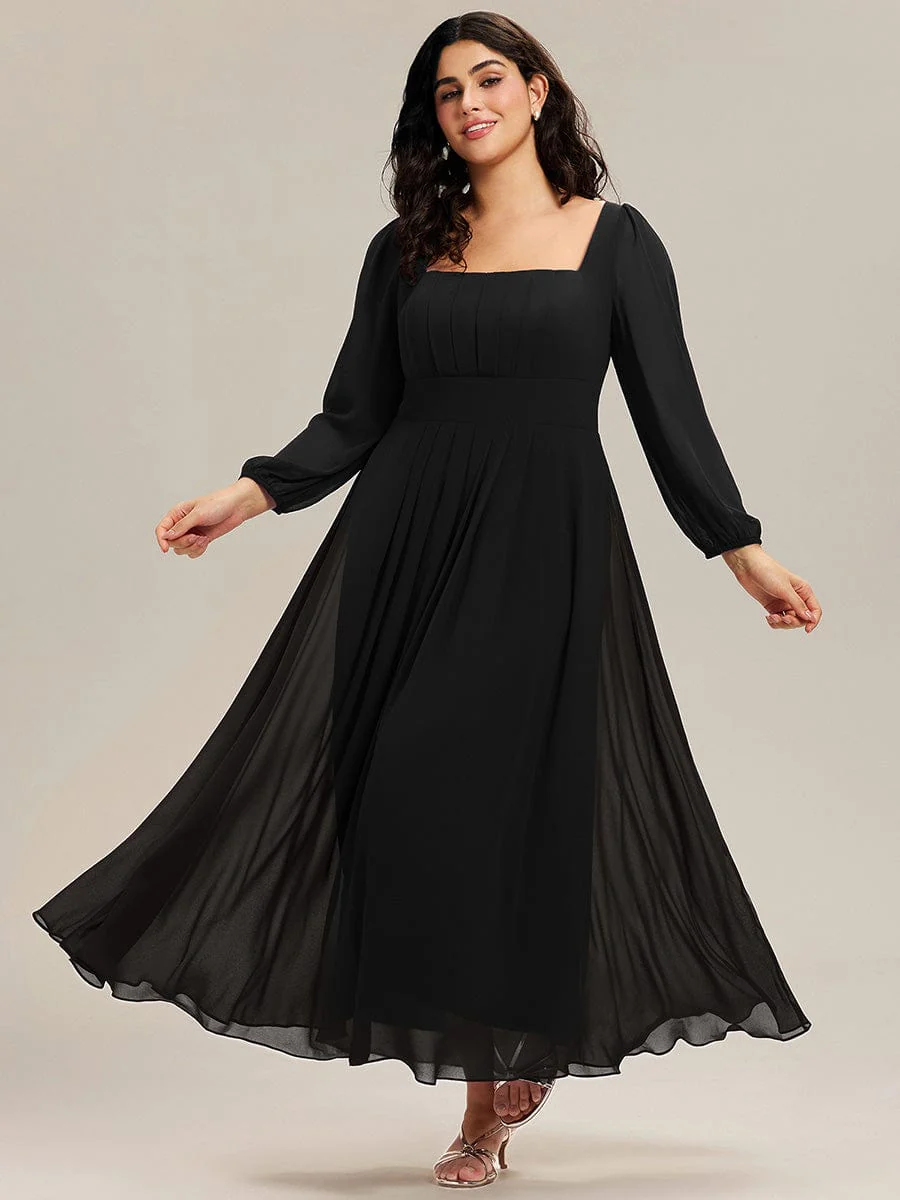 ever LYDIA|Chiffon Lantern Sleeve Maxi Dress - Image 25