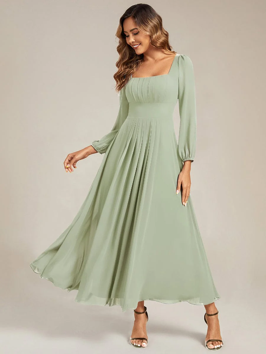 ever LYDIA|Chiffon Lantern Sleeve Maxi Dress - Image 59