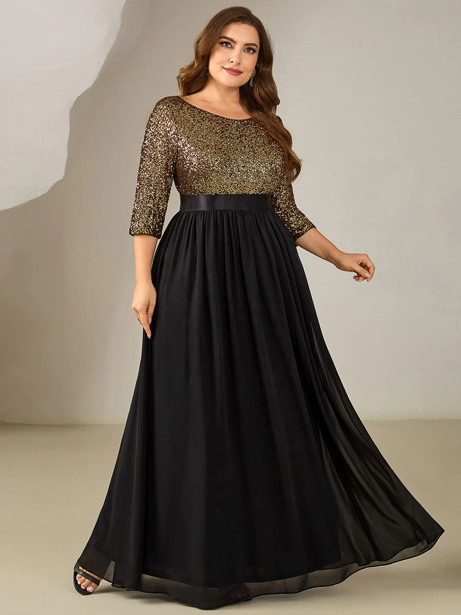 ever EMILIA|Modest Sequin A-Line Maxi Dress - Image 9