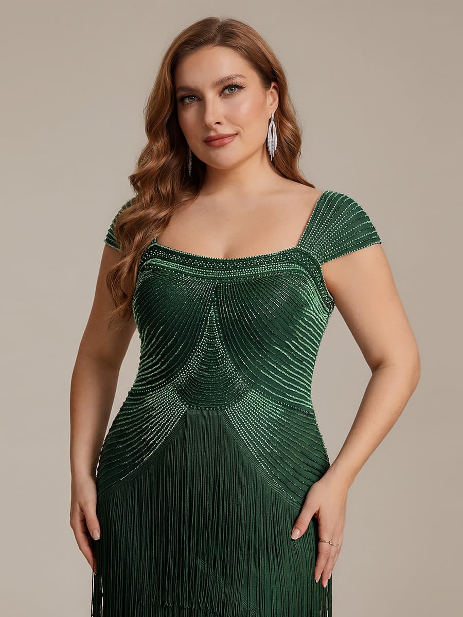 ever LUMINE|See-through Sequin Sleeveless Dress - Image 32