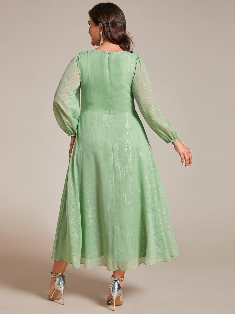 ever EMBER|Glitter Twist Knot A-Line Evening Dress - Image 68