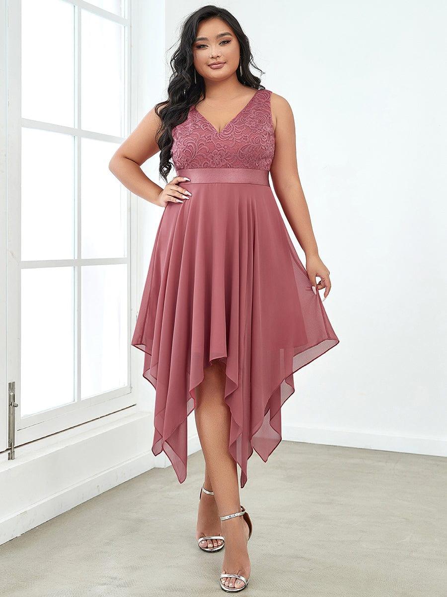 ever COSTA|Stunning V Neck Lace & Chiffon Wedding Guest Dresses for Women - Image 52