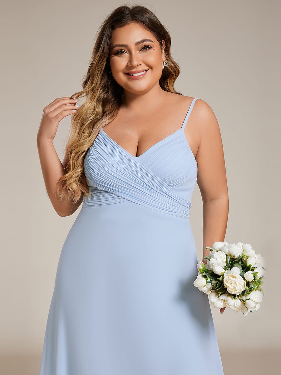 ever NOVA|Sweetheart Draped Back Floor Length Bridesmaid Dress - Image 177