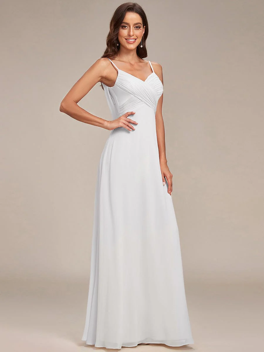 ever NOVA|Sweetheart Draped Back Maxi Bridesmaid Dress - Image 23