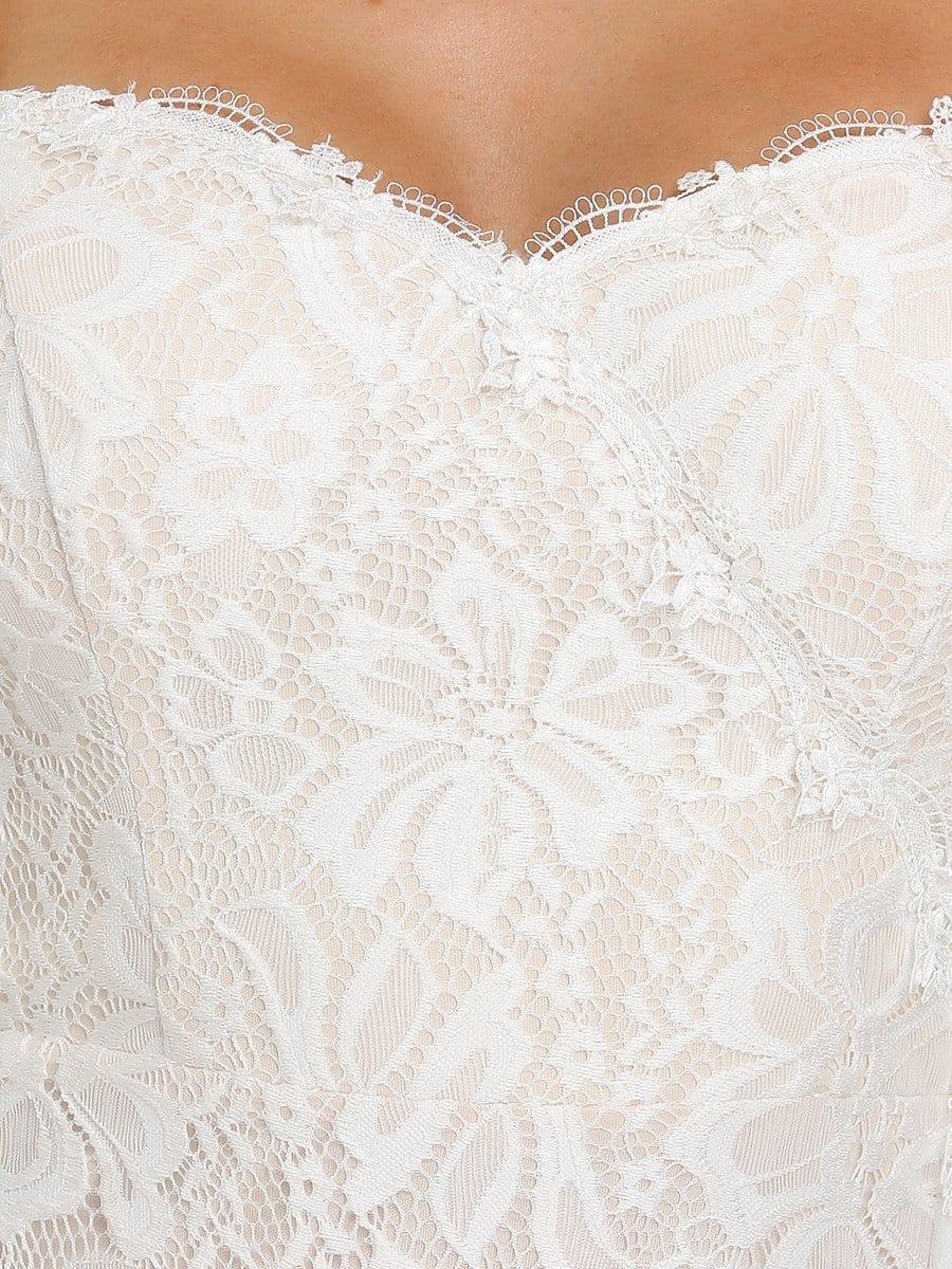 Sweetheart Spaghetti Strap Mermaid Wedding Dress(Final Sale) - Image 10