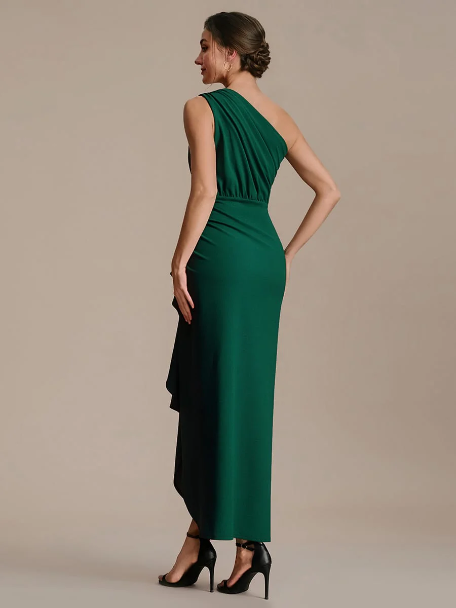 Thigh-High Slit Knit Sleeveless Dress - Image 2