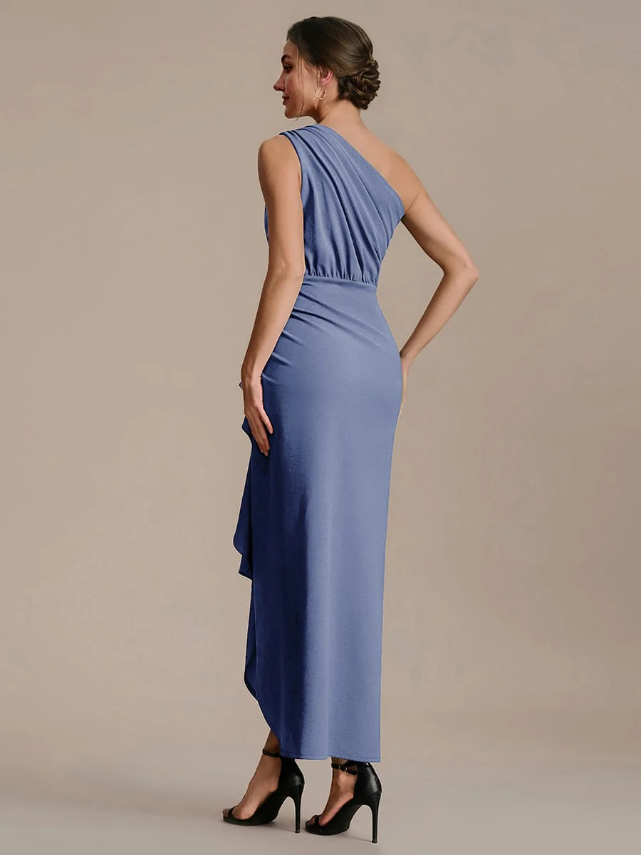 Thigh-High Slit Knit Sleeveless Dress - Image 25