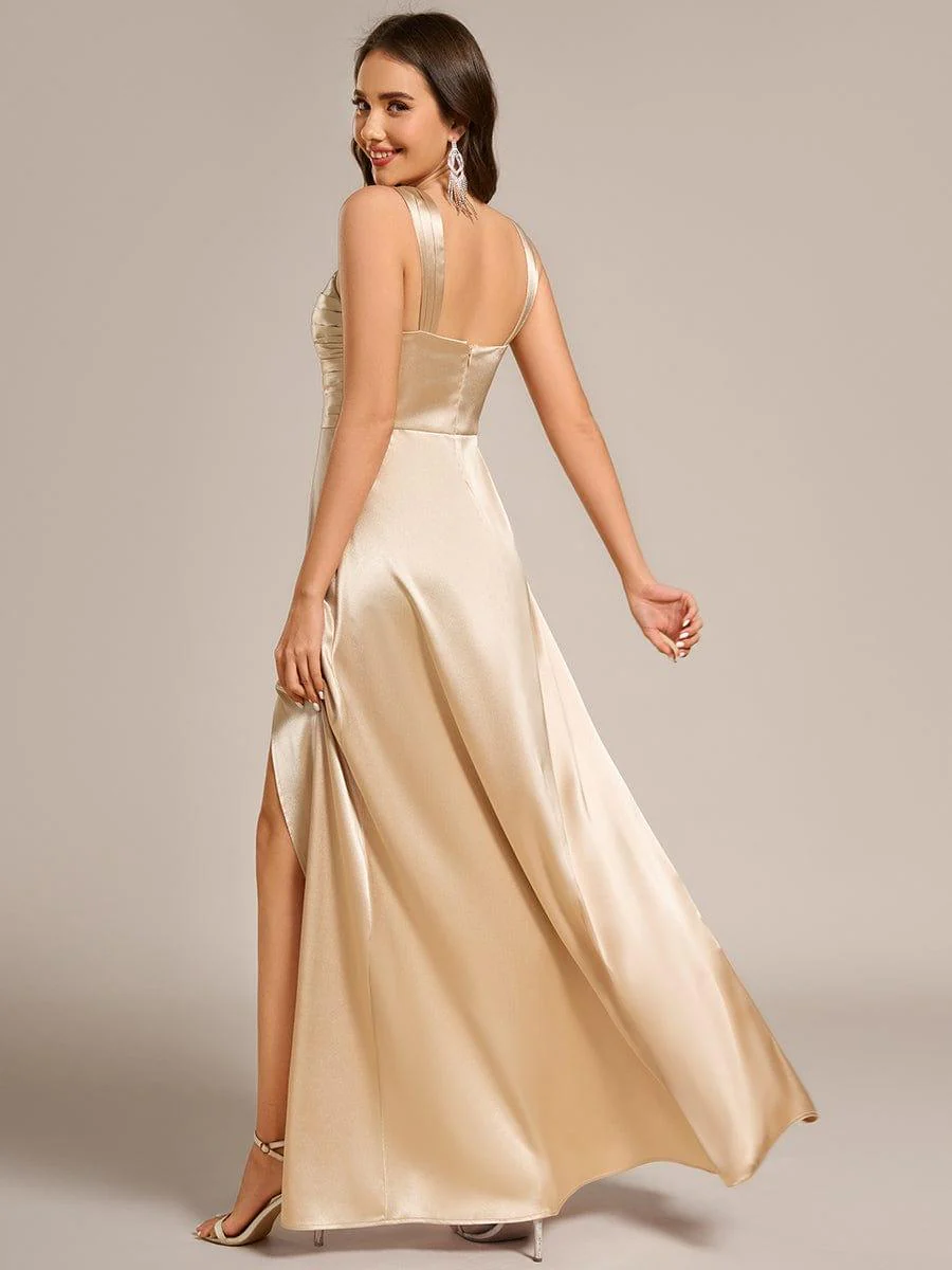 Top Picks Champagne Bridesmaid Gowns - Image 44